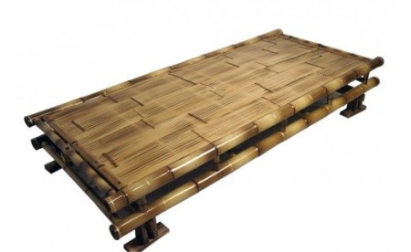 梅里竹芸 竹製 ベッド 健康ベッド 竹家具-