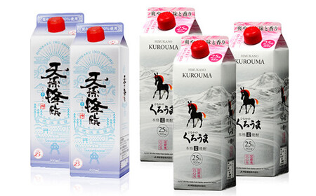 芋・麦焼酎　大人気スリムパックセット ＜1.6-12＞