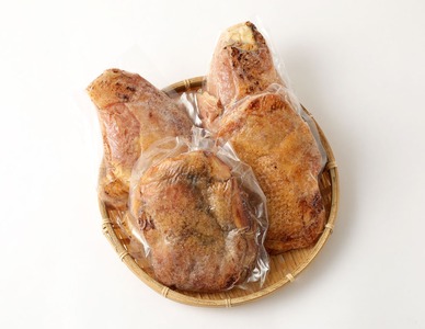 焼きもも・焼きむね セット(もも2枚・むね2枚) 鶏肉 1枚あたり300g～400g 両面焼き 鶏もも 鶏むね お肉 冷凍 国産 九州 送料無料