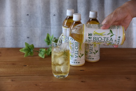 ペットボトル 24本本数 有機緑茶 バイオ茶スポーツ お茶 茶葉 tea 緑茶 製茶 お手軽 スポドリ スポーツ飲料 スポーツドリンク 飲料類 水分補給 国産 宮崎県産 九州産 スポーツ アウトドア
