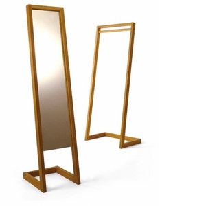 コミセンミラー 全身鏡  オイル仕上げ　ナラ無垢材使用！鏡 おしゃれ 家具 インテリア ファッション