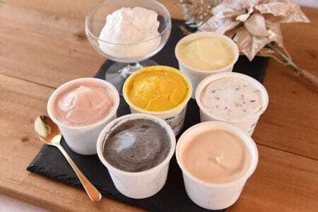 ジェラート12個（ノーマル定番3種各2個、プレミアム定番2個、季節のジェラート4個）