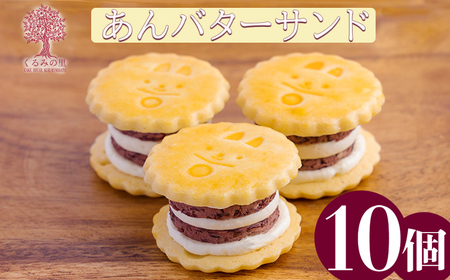 あんバターサンド 10個入り　 TF0637-P00010 