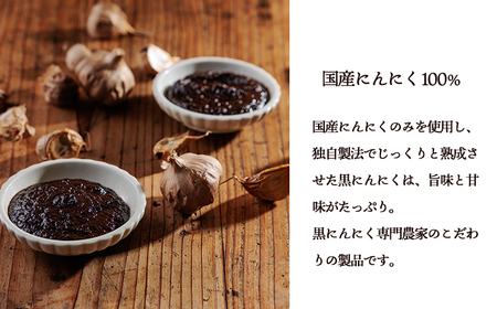 毎日の食卓に、簡単・便利・おいしい！ 国産黒ニンニクピューレ 100g×3p　TF0891-P00032