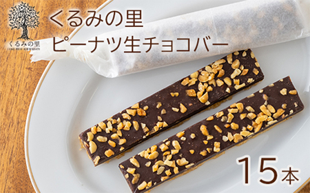 ふーちゃんの『ピーナツ生チョコバー』(15本)  ケーキハウスくるみの里のお菓子・洋菓子セット　TF0454-P00010