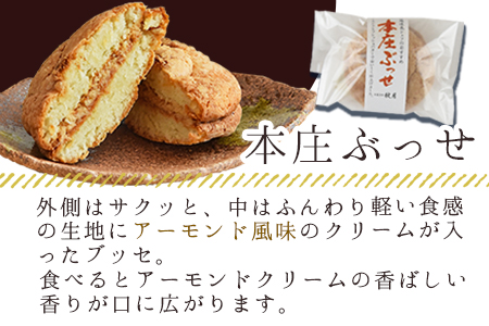 ＜本庄ぶっせ 5個 ＆ 本庄ショコラ 5個（合計10個）＞2か月以内に順次出荷【a0356_ak_x1】