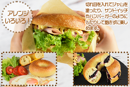 <ベーグル 4種セット 計13個>翌月末迄に順次出荷【 プレーン チョコ チーズ アップルシナモン ベーグルサンド パン 食べ比べ 】【b0433_kp】