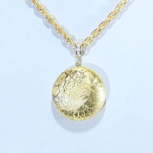 アクセサリー 金彩ペンダント（カラー：クリア）