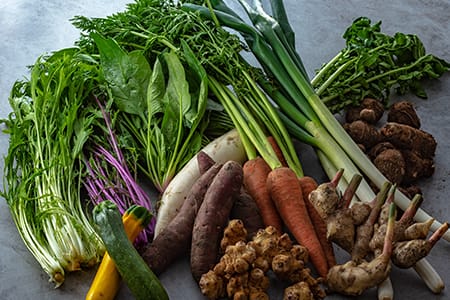 こだわり農家の野菜＆ジャムセット　無農薬　無化学肥料栽培