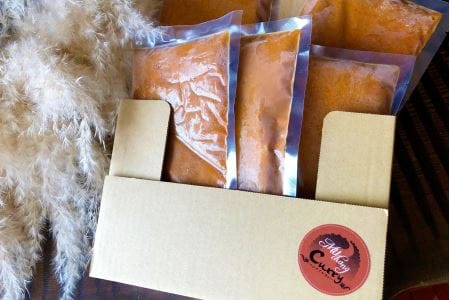 綾町の野菜をふんだんに使ったベジスパイスカレー5個入り