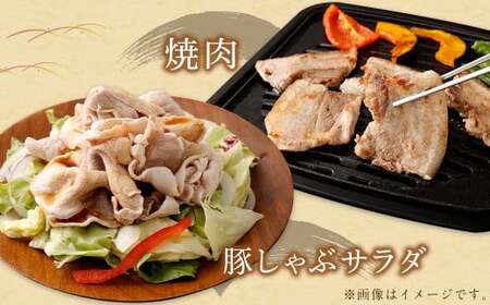 ＜【2回定期便】宮崎県産豚 バラエティセット 計2.7kg＞お申込みの翌月下旬頃に第一回目発送（12月は中旬頃）【c1440_mc_x1】 バラエティセット 4種 合計5.4kg 豚バラ焼肉 豚ロースor肩ローススライス 豚モモスライス 豚小間切れ 豚ロース 肩ロース 豚肉 豚 肉 精肉 料理 宮崎県産 宮崎県 宮崎 みやざき 高鍋町 定期便 冷凍