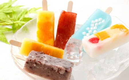 ＜長谷川だんごのくずバー 6本セット＞翌月末迄に順次出荷 【c1538_hs】6種 6本 詰合せ 食べ比べ アイス アイスバー 葛バー くずバー 葛 お菓子 おかし 菓子 和菓子 和スイーツ スイーツ 冷凍 宮崎県 高鍋町