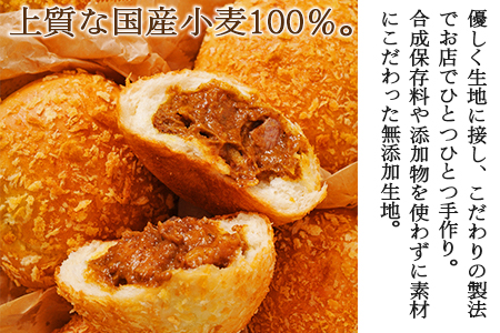 ＜ゴロっと！焼きカレーパン　6個＞翌月末迄に順次出荷【c739_ff_x2】