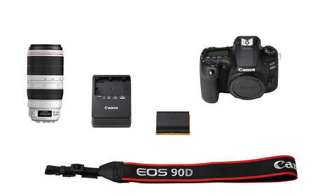 【ふるなび限定】＜デジタル一眼レフカメラ EOS 90D レンズ EF100-400mmセット＞3ヶ月以内に順次出荷【c1022_ca】FN-Limited Canon キヤノン キャノン カメラ