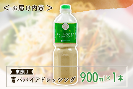 業務用 青パパイアドレッシング 900ml 国産 調味料【A317】