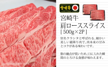 ＜宮崎牛＞スライスセット（モモ・クラシタ・ウデ）合計3kg ※90日以内出荷【F69】