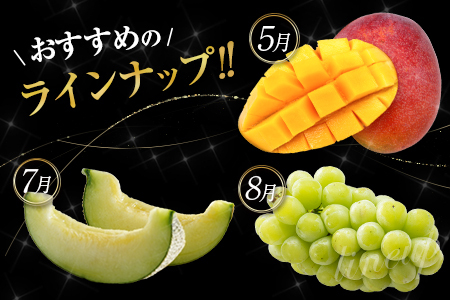 南国宮崎からお届け！旬のフルーツ 12ヵ月定期便【F105-25】