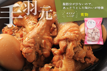 小分けで便利！宮崎県産 若鶏お楽しみセット 合計3.2kg（むね・もも・手羽元・ささみ 各800g）【A227】