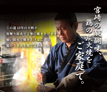 鶏炭火焼きセット(真空パック)【B17-45】