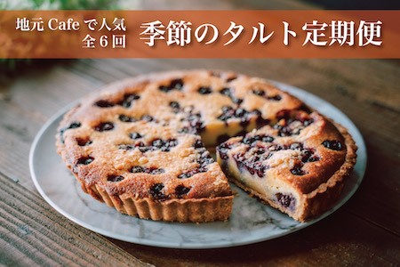 地元cafeで人気 季節のタルト定期便 偶数月配送 全6回 F65 宮崎県新富町 ふるさと納税サイト ふるなび