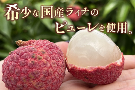 ライチゼリー 8個 フルーツゼリー ギフト 特産品 お取り寄せ 宮崎県 新富町【B453-30】