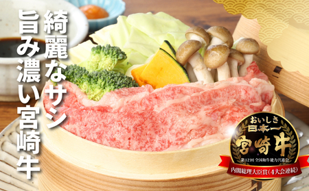 宮崎牛 肩ローススライス300ｇ ウデスライス400g  K18_0039_4