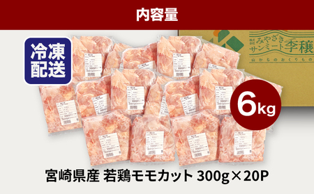 鶏ももカット 小分け6㎏　K16_0130