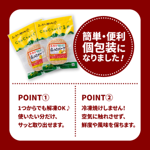宮崎県産 ポークハンバーグ個包装(20個/冷凍) K16_0164