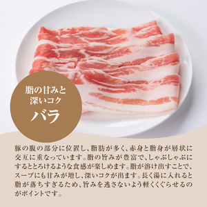 宮崎県産豚バラしゃぶしゃぶ用　2kg K16_0183