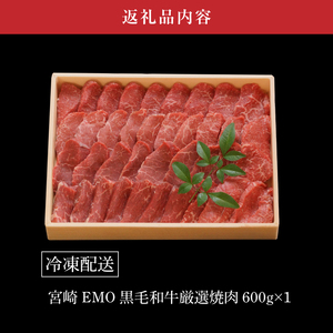 木城白木八重牧場育ちの黒毛和牛厳選焼肉 600ｇ K20_0012_3