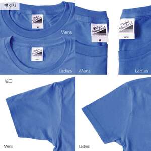 <じゅうじ染め・藍染めTシャツ> K17_0004_2