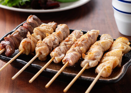 鶏肉 宮崎県産若鶏串バラエティ詰め合わせ（各7本×3袋）＋焼き鳥タレ２P  鶏肉 セット