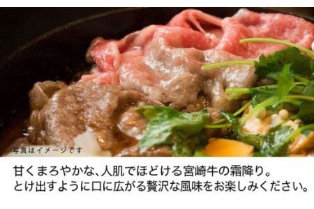 宮崎牛 クラシタロース(肩ロース) スライス 500g【肉 牛肉 国産 黒毛和牛 肉質等級4等級以上 4等級 5等級 すき焼き しゃぶしゃぶ 鍋】