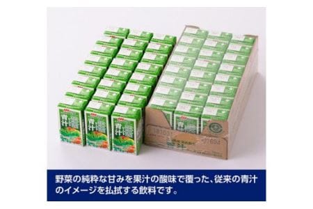 【定期便】宮崎青汁 125ml×48本セット 3ケ月定期便【野菜飲料 健康飲料 ケール やさい 健康 美容 全3回】