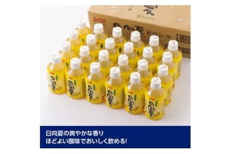 サンA日向夏ドリンク280ml×24本セット【日向夏 果汁飲料 フルーツジュース ペットボトル 宮崎】