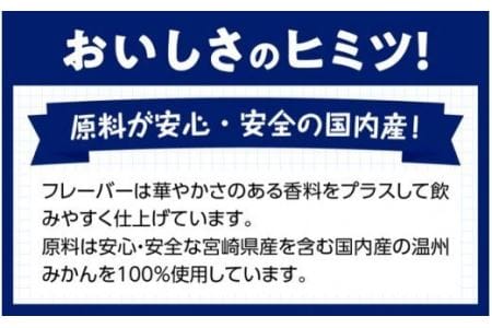 【サンA】みかんジュース100%125ml紙パック×24本×2ケース
