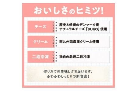 『押川春月堂本店』とろける生チーズケーキ(プレーン2個)【スイーツ ケーキ チーズケーキ 洋菓子ケーキ スプーンでケーキ おまけつきケーキ】