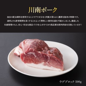 『川南ポーク』豚肉ウデブロック 2㎏【肉 豚 豚肉 国産豚肉 九州産豚肉 宮崎県産豚肉 豚肉 うで肉 ブロック豚肉 かたまり 送料無料 豚肉】