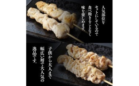 【３ヶ月定期便】焼き鳥人気部位串計４８本　肉 鶏肉 国産鶏肉 九州産鶏肉 宮崎県産鶏肉 若鶏焼鳥 やきとり BBQ バーベキュー 鶏肉