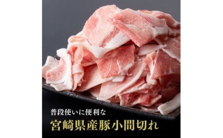 宮崎県産 豚肉小間切れ 3.2kg【 国産豚肉 宮崎県産豚肉 肉 豚肉 ぶた 小分 豚肉小分け 】