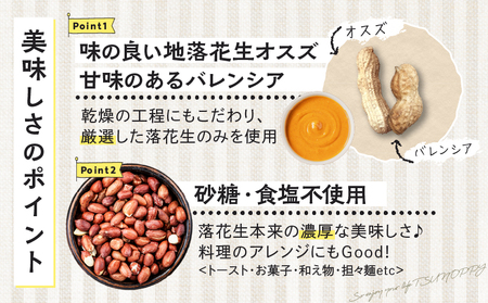 【2週間以内発送】≪お試し≫都農町産クラフトピーナッツバター(スムース)計1個 落花生 加工品 国産_T024-0011