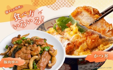 ≪宮崎ブランドポーク≫ロース(トンテキ・とんかつ用)計2kg 肉 豚 豚肉 国産_T023-0131