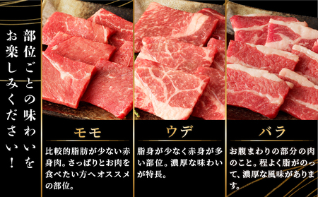 生産者応援≪訳あり≫黒毛和牛(経産牛)6種焼肉セット(合計600g) 肉 牛 牛肉 おかず 国産_T030-1203