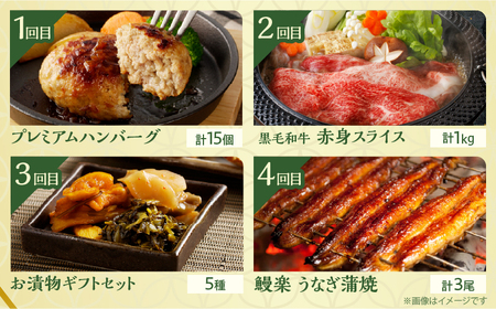 ≪12か月お楽しみ定期便≫都農町定期便(竹) 肉 加工品 デザート 国産_T999-0093