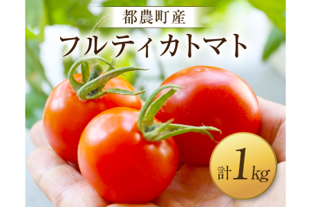 A455 フルティカトマト(計1kg)都農町産