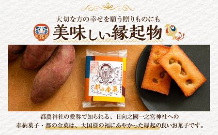 【2週間以内発送】日向之國一之宮神社奉納菓子「都の金菓（計5個）」スイーツ お菓子 国産_T038-010