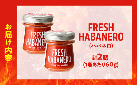 FRESH HABANERO(ハバネロ)計2瓶 漬物 おかず 野菜 加工品 国産_T025-047