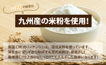 【2週間以内発送】＼ポスト投函／≪グルテンフリー≫米粉のチョコフィナンシェ(計2個) スイーツ お菓子 国産_T038-014