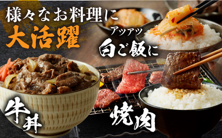 ≪年末年始限定≫“訳あり”黒毛和牛切り落とし＆カルビ焼肉＆キムチセット(合計3kg) 肉 牛 牛肉 野菜 国産_T025-003-ZO2【農の都BBQ特集】