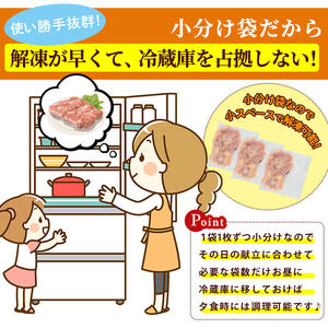 宮崎県産若鶏もも肉(計3.8kg以上・鶏もも一枚肉250～350g×10～12枚) お肉 鳥肉 とり肉 鶏肉 若鶏 もも肉 国産 宮崎県産 唐揚げ から揚げ からあげ 冷凍 便利 【NK-03】【南九フーズ】